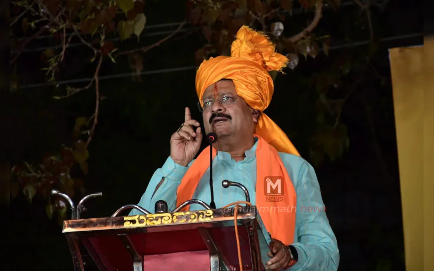 ವಿಧಾನಸೌಧದ ಮೇಲೆ ಭಗವಾಧ್ವಜ ಹಾರಿಸುವುದೇ ನನ್ನ ಗುರಿ: ಶಾಸಕ ಯತ್ನಾಳ್‌ ವಿವಾದಾತ್ಮಕ ಹೇಳಿಕೆ