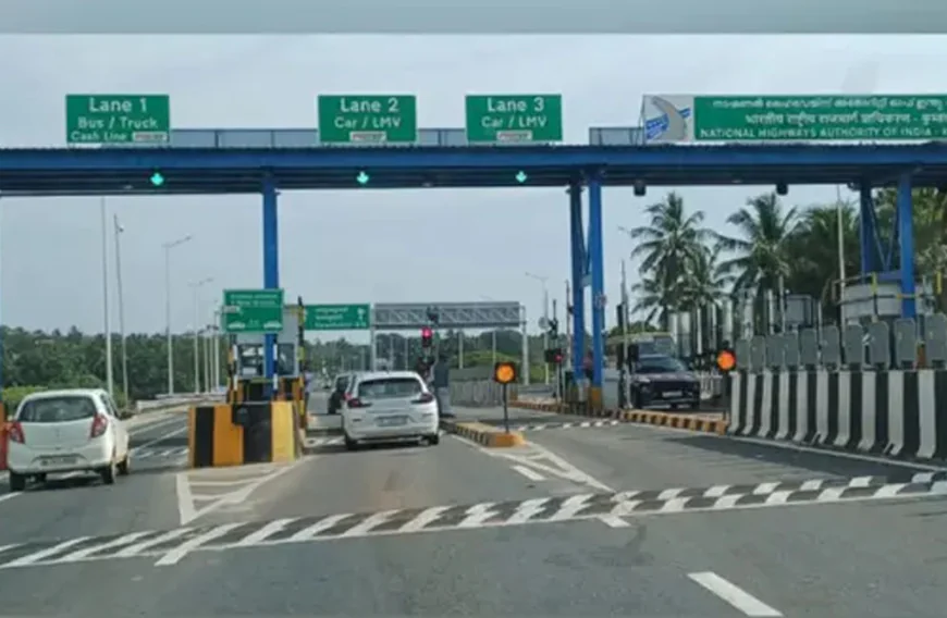 ആരിക്കാടി ടോൾ പ്ലാസ; സാമഗ്രികൾ അഴിച്ചുമാറ്റി തുടങ്ങി