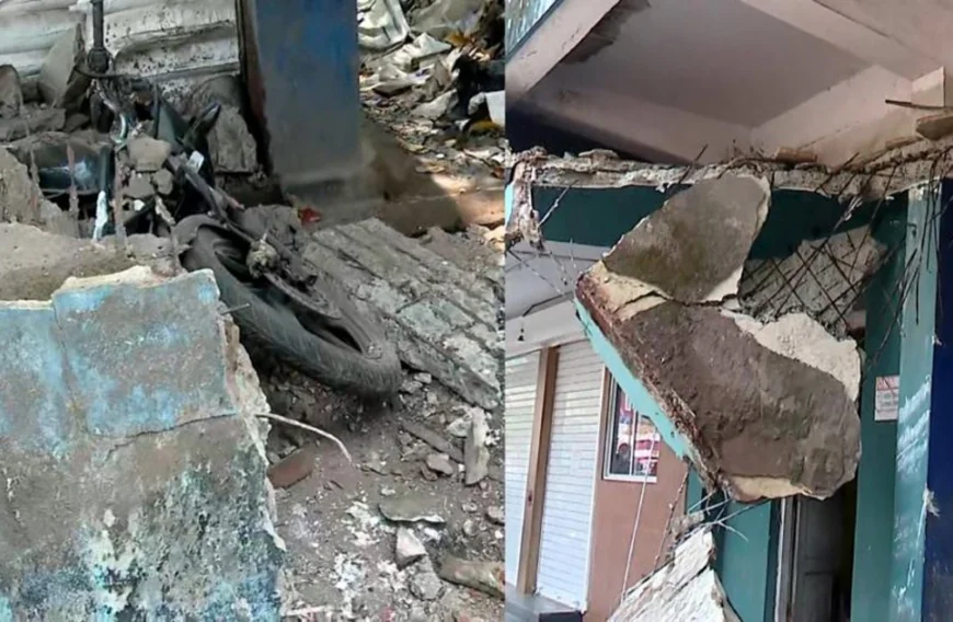 കോഴിക്കോട് വലിയങ്ങാടിയില്‍ കെട്ടിടം തകര്‍ന്ന് മൂന്നു പേര്‍ക്ക് ദാരുണാന്ത്യം