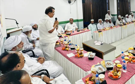 യുദ്ധം അവസാനിപ്പിക്കാന്‍ ഇന്ത്യ ഇടപെടണം; ലോക സമാധാനത്തിനുള്ള പ്രാര്‍ത്ഥനയുമായി കേരള മുസ്ലിം ജമാഅത്ത് ഇഫ്താര്‍