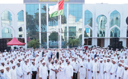 പതാക ഉയര്‍ന്നു; റമളാന്‍ 25ാം രാവില്‍ സഅദിയ്യ പ്രാര്‍ത്ഥനാ സമ്മേളനം ഇന്ന്