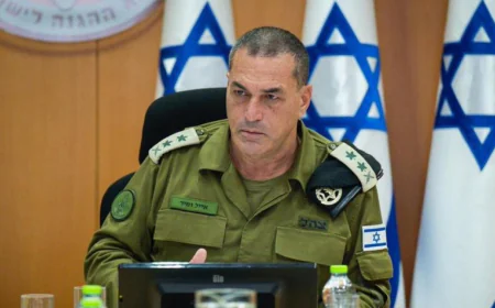 ഇസ്രയേല്‍ പ്രതിരോധ സേന തകര്‍ച്ചയുടെ വക്കിലെന്ന് സൈനിക മേധാവി