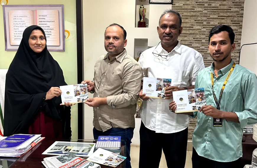 കാസർഗോഡ് നഗരത്തിൽ ഇനി വിശപ്പില്ലാത്ത പ്രഭാതം; 'ഹംഗർ ഫ്രീ കാസർഗോഡ്' പദ്ധതിയുടെ ബ്രോഷർ പ്രകാശനം ചെയ്തു