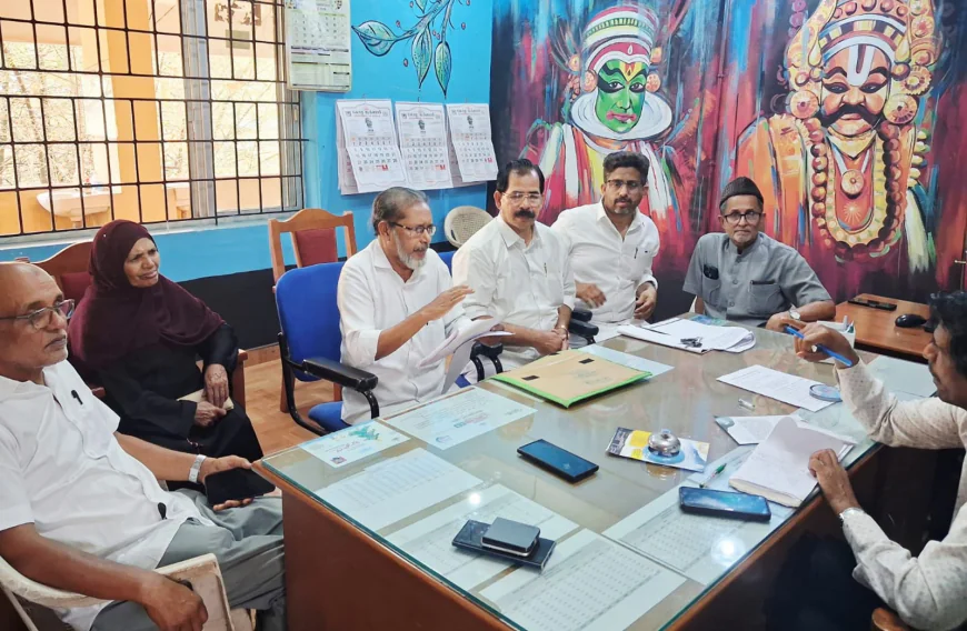 ശിറിയ എം.സി.സി റോഡ് സ്കൂൾ ജംഗ്ഷനിൽ വാഹന മേൽപ്പാലം അനിവാര്യം: ഡി.ഡി.ഇയ്ക്ക് മെമ്മോറാണ്ടം സമർപ്പിച്ചു