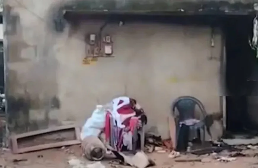 കഞ്ചാവ് വാങ്ങാന്‍ പണം നല്‍കാത്തതിന് മാതൃ സഹോദരിയുടെ വീട് യുവാവ് തീയിട്ട് നശിപ്പിച്ചു 