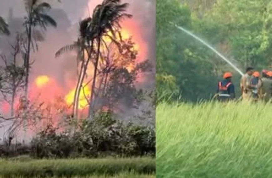 തൃശൂരില്‍ വെടിക്കെട്ട് നിര്‍മ്മാണ കേന്ദ്രത്തില്‍ സ്ഫോടനം; ആറു പേർ മരിച്ചു 