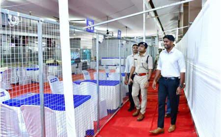 ജില്ലയിൽ വോട്ടെണ്ണൽ ഒരുക്കങ്ങൾ പൂർത്തിയായി; രാവിലെ എട്ടു മണി മുതൽ വോട്ടെണ്ണൽ ആരംഭിക്കും