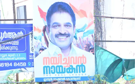 മുഖ്യമന്ത്രി ചർച്ച സജീവമാകുന്നതിനിടെ കാസർകോട്ടും അനുകൂല ഫ്ലക്സ് ബോർഡ് 
