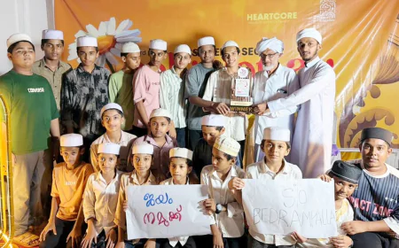 എസ്എസ്എഫ് പെർള സെക്ടർ സാഹിത്യോത്സവ്; ബെദ്രംപള്ള യൂണിറ്റ് ജേതാക്കൾ 