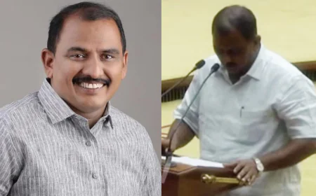 പതിനാറാം കേരള നിയമസഭ; സത്യപ്രതിജ്ഞ ചടങ്ങിൽ വ്യത്യസ്തനായി എകെഎം അഷ്‌റഫ് എം എൽ എ 