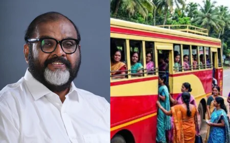 ‘ജൂൺ 15 മുതൽ സ്ത്രീകൾക്ക് യാത്ര സൗജന്യമാക്കും, ജീവനക്കാർക്ക് ഒന്നാം തീയതി ശമ്പളവും പെൻഷനും ലഭിക്കും’; ഗതാഗത മന്ത്രി സി പി ജോൺ  
