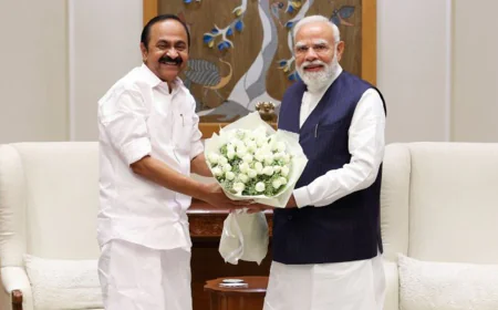 മുഖ്യമന്ത്രി വി ഡി സതീശന്‍ പ്രധാനമന്ത്രിയുമായി കൂടിക്കാഴ്ച നടത്തി