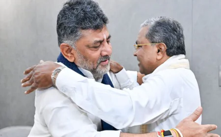 സിദ്ധരാമയ്യ സ്ഥാനം ഒഴിഞ്ഞു; ഡി കെ ശിവകുമാര്‍ കര്‍ണാടക മുഖ്യമന്ത്രിയാകും
