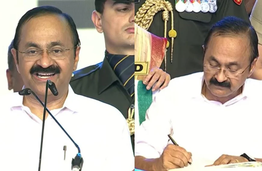 കേരളത്തിന്റെ പതിമൂന്നാമത് മുഖ്യമന്ത്രിയായി വി ഡി സതീശന്‍ സത്യപ്രതിജ്ഞ ചെയ്തു