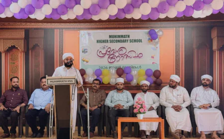 അക്ഷര മധുരം നുണയാൻ കുരുന്നുകൾ; മുഹിമ്മാത്തിൽ പ്രവേശനോത്സവം വർണാഭമായി 