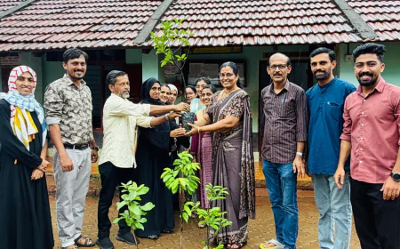 അംഗഡിമുഗർ ഗവ:ഹയർ സെക്കൻഡറി സ്കൂളിൽ പരിസ്ഥിതി ദിനം ആചരിച്ചു 