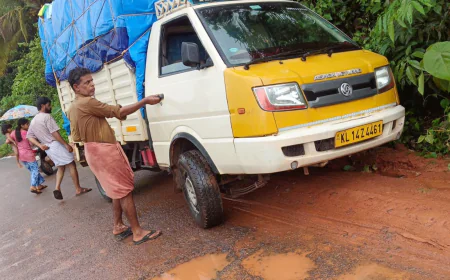 കുമ്പടാജെയിലെ ദുരിതം പേറിയുള്ള യാത്ര; ജെ ജെ എം കുടിവെള്ള പദ്ധതിയിൽ അധികൃതരുടെ അനാസ്ഥ അവസാനിപ്പിക്കണമെന്ന് മുസ്ലിംലീഗ്