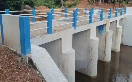 കുമ്പഡാജെ മണ്ണാപ്പ് നിവാസികൾക്ക് ആശ്വാസം; തടയണ- പാലം പണികൾ പൂർത്തിയായി