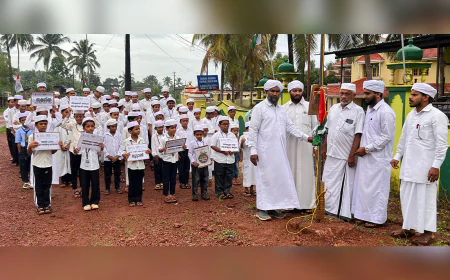സമസ്ത സെന്റിനറി; നൂറ് പ്രകാശ വർഷങ്ങളുടെ കഥകൾ നെയ്ത് മദീന മഖ്ദൂം മദ്റസ സ്റ്റുഡന്റ് അസംബ്ലി സമാപിച്ചു