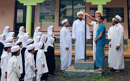 സമസ്ത സെന്റിനറി; രിഫാഇയ്യ സുന്നി മദ്റസയിൽ സ്റ്റുഡന്റ്സ് അസംബ്ലി സംഘടിപ്പിച്ചു