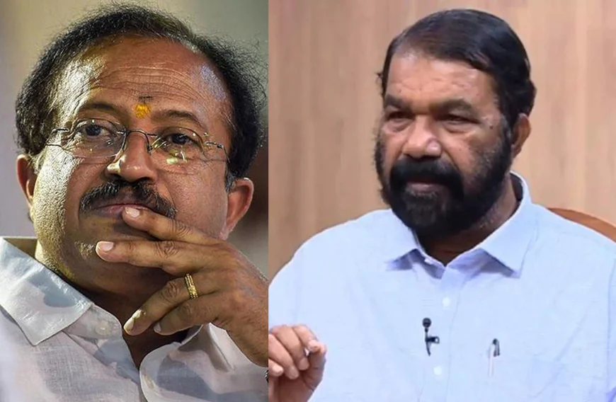 പ്രവേശനോത്സവത്തിനിടെ കുട്ടികൾക്കായി മിഠായി മേശപ്പുറത്തിട്ട സംഭവം; വി മുരളീധരനെതിരെ വിമർശനം 