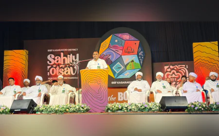 ആവേശമുണർത്തി ജില്ലാ സാഹിത്യോത്സവ്: സാംസ്‌കാരിക സംഗമം ശ്രദ്ധേയമായി