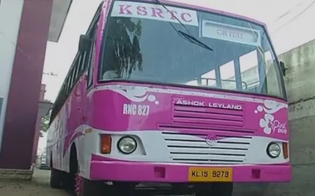 സ്ത്രീകളുടെ രാത്രിയാത്രയ്ക്ക് സുരക്ഷയൊരുക്കി കെ.എസ്.ആർ.ടി.സി; 'പിങ്ക് ബസ്' സർവീസുകൾക്ക് തുടക്കമാകുന്നു