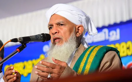 ഇ കെ വിഭാഗം സമസ്ത ജനറൽ സെക്രട്ടറി കെ ആലിക്കുട്ടി മുസ്‍ലിയാർ അന്തരിച്ചു 