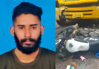 പൊവ്വൽ മാസ്തിക്കുണ്ടിൽ സ്കൂൾ ബസും ബൈക്കും കൂട്ടിയിടിച്ച് യുവാവിന് ദാരുണാന്ത്യം 