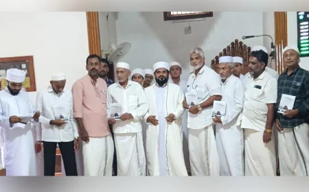 'സ്വർഗ്ഗത്തിൻ്റെ താക്കോൽ' പുസ്തകം പ്രകാശനം ചെയ്തു