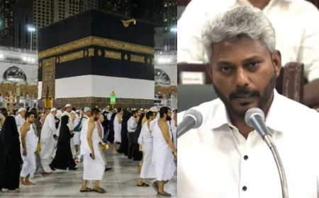 ആദ്യ ഹജ്ജ് തീർത്ഥാടകർക്കുള്ള സബ്‌സിഡി 35,000 രൂപയായി ഉയർത്തി; ജനപ്രിയ പ്രഖ്യാപനങ്ങളുമായി വിജയ് സര്‍ക്കാറിന്റെ കന്നി ബജറ്റ്