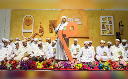 തിരുനബി പ്രകീർത്തനം മാനവ ഹൃദയങ്ങളെ വിമലീകരിക്കും: സയ്യിദ് സാദാത്ത് തങ്ങൾ 
