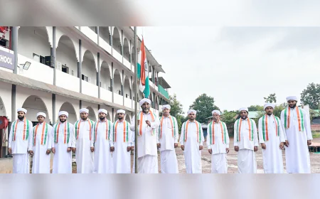 രാജ്യത്തിന്റെ 80-ാം സ്വാതന്ത്ര്യ ദിനം മുഹിമ്മാത്തുദ്ധീൻ മദ്റസയിൽ സമുചിതമായി ആഘോഷിച്ചു