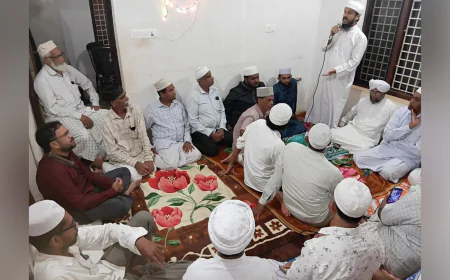 ആവേശം വാനോളം; ബദ്‌രിയ്യ നഗറിലെ മൗലിദ് സദസ്സ് ശ്രദ്ധേയമാകുന്നു