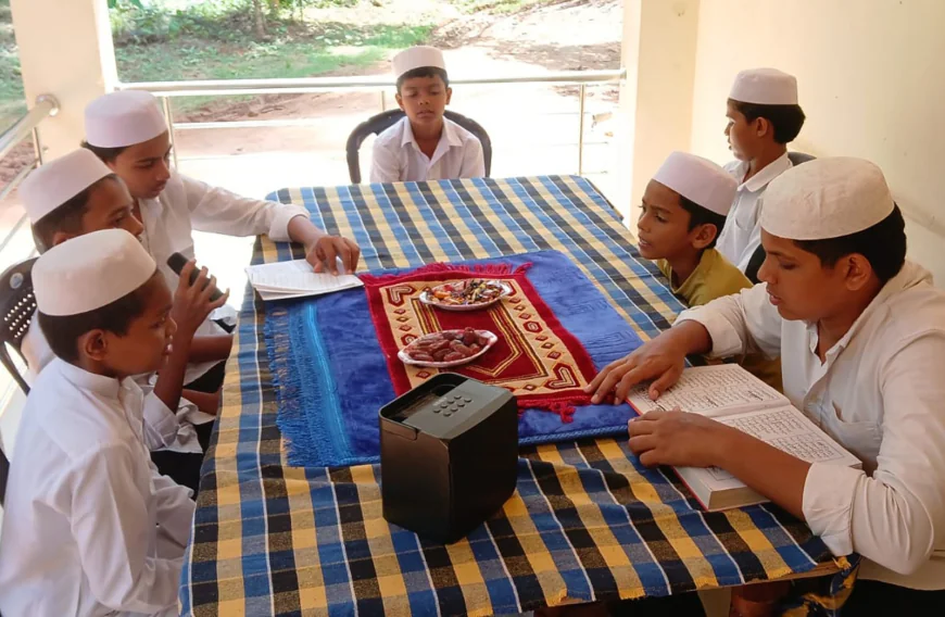 വീടുകളിൽ മൗലിദ് സദസ്സുകളൊരുക്കി സുന്നി ബാലസംഘം മദ്രസ വിദ്യാർത്ഥികൾ