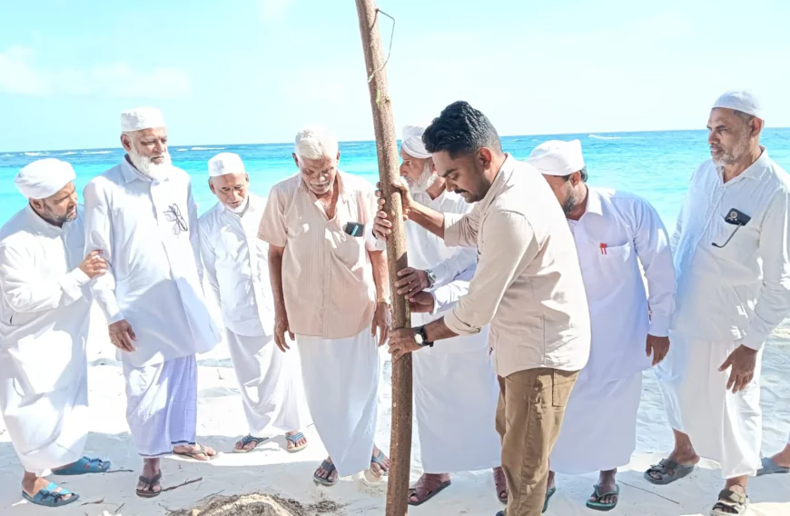 സമസ്ത സെൻ്റിനറി; അഗത്തി മുസ്ലിം ജമാഅത്ത് 100 വൃക്ഷ തൈ നടൽ ഉദ്ഘാടനം  ചെയ്‌തു 
