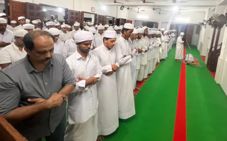 സമർപ്പിത സേവകൻ യാത്രയായി; അശ്റഫിന് മുഹിമ്മാത്ത് നൽകിയത് കണ്ണീരിൽ കുതിർന്ന യാത്രാമൊഴി