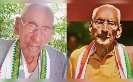 പ്രമുഖ സ്വാതന്ത്ര്യ സമര സേനാനി സോഷ്യോ വാസു അന്തരിച്ചു   