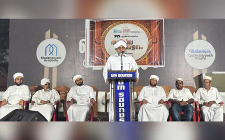 ആത്മസംസ്കരണത്തിന്റെ സന്ദേശം പകർന്ന് എസ് വൈ എസ് പള്ളങ്കോട് സർക്കിൾ തസ്കിയ സമ്മേളനം സമാപിച്ചു