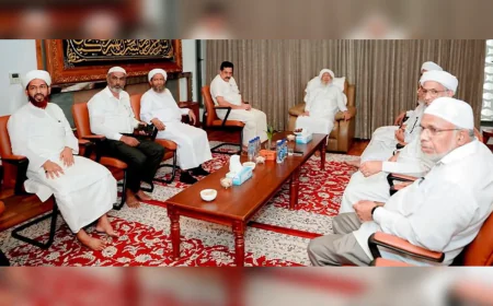 വഖഫ് ബോർഡ് പുനഃസംഘടന: മന്ത്രി എൻ. ഷംസുദ്ദീൻ കാന്തപുരം എ.പി. അബൂബക്കർ മുസ്‌ലിയാരുമായി കൂടിക്കാഴ്ച നടത്തി