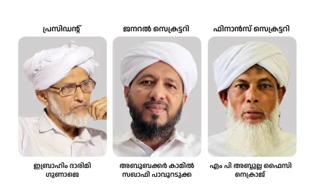 സമസ്ത കേരള ജംഇയ്യത്തുൽ ഉലമ ബദിയടുക്ക മേഖലക്ക് നവ സാരഥികൾ