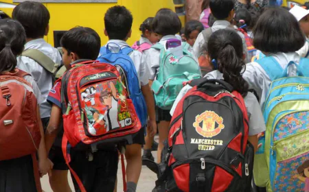സ്കൂൾ കുട്ടികളുടെ ബാഗുകൾ അധ്യാപകർക്ക് പരിശോധിക്കാം; ഉത്തരവുമായി ബാലാവകാശ കമ്മീഷൻ