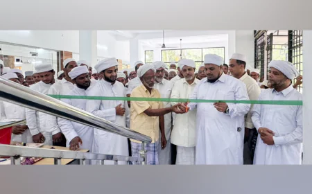 ബട്ടിപ്പദവ് മജ്‌ലിസുദ്ദാകിരീൻ പുതിയ ദർസ് കെട്ടിടം ഉദ്ഘാടനം ചെയ്തു