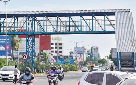 ദേശീയപാത 66 വികസനം; കാസർകോട് മണ്ഡലത്തിൽ 5 പുതിയ കാൽനട മേൽപ്പാലങ്ങൾക്ക് അനുമതി