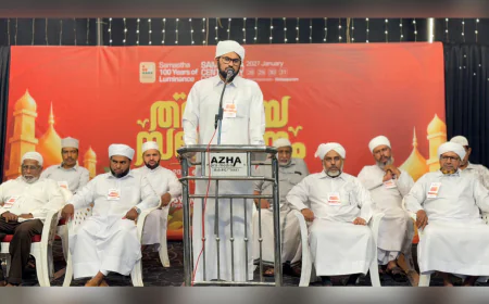 എസ് വൈ എസ് മൊഗ്രാൽ പുത്തൂർ സർക്കിൾ 'തസ്‌കിയ സമ്മേളനം' പ്രൗഢമായി